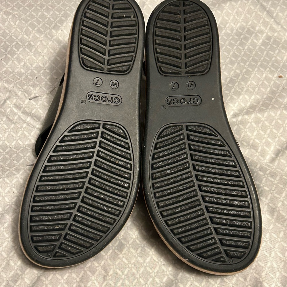 CROCS Brooklyn Cork Low Wedge - Picture 4 of 4